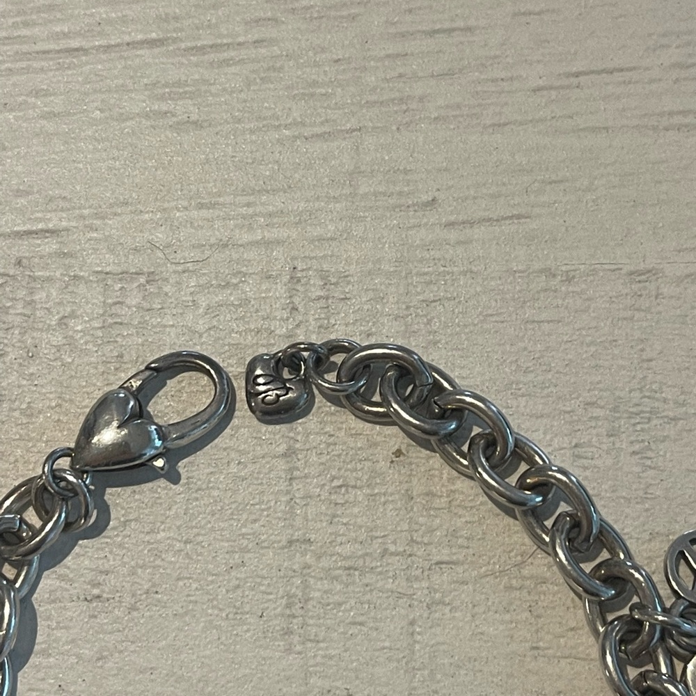 COPY - Brighton Love And Peace Silver Charm Bracelet - Picture 4 of 9